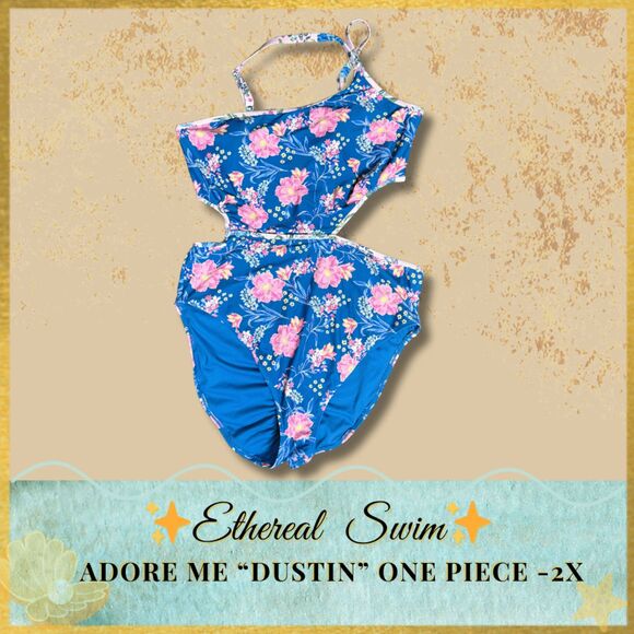 Adore Me Dustin Plus Swim Suit - Picture 1 of 5